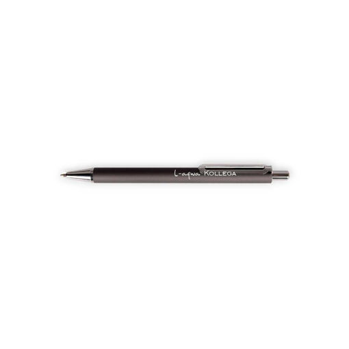 Picture of CRESCO L-AQWA KOLLEGA BLACK BALLPOINT PEN